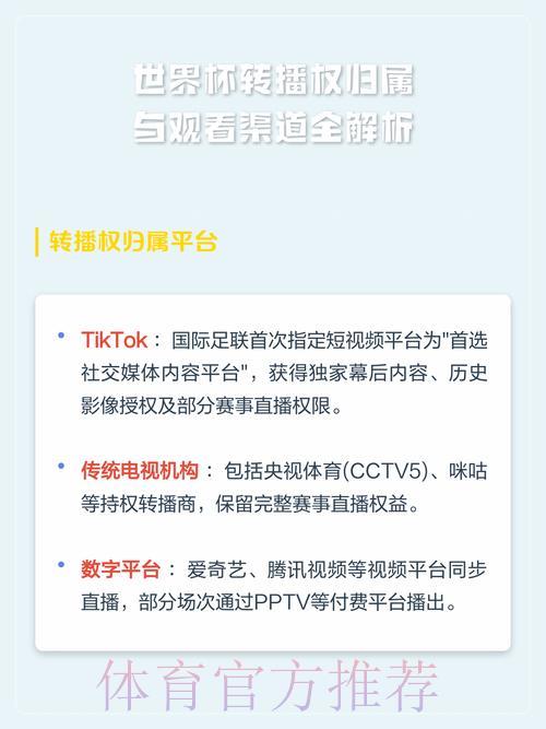 世界杯直播平台怎么选?教你找到最佳观看渠道 世界杯直播平台怎么选?教你找到最佳观看渠道