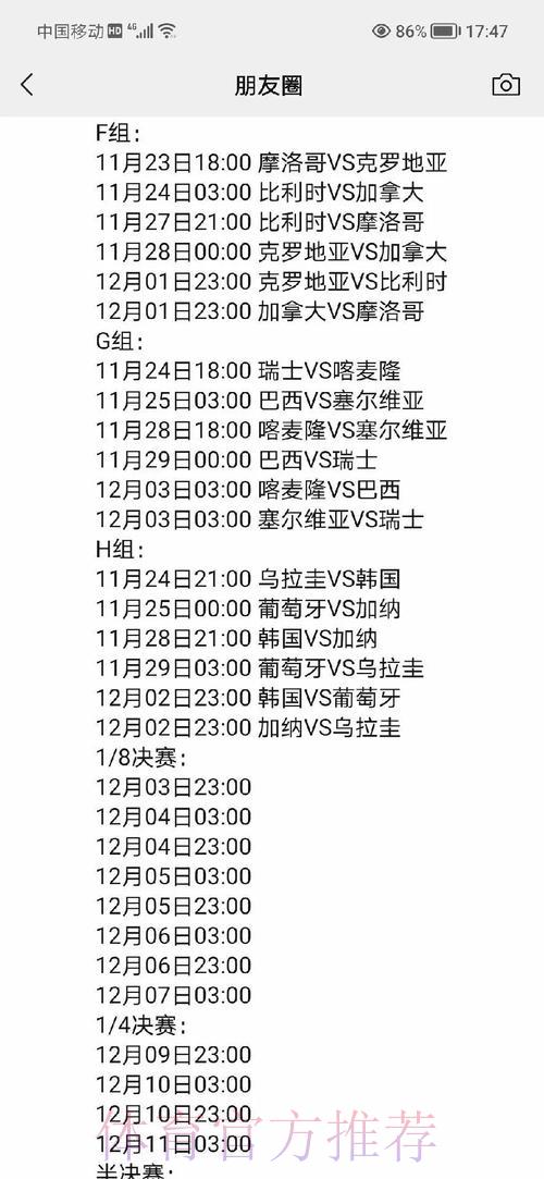 世界杯赛程全解析：各阶段焦点对决深度展望